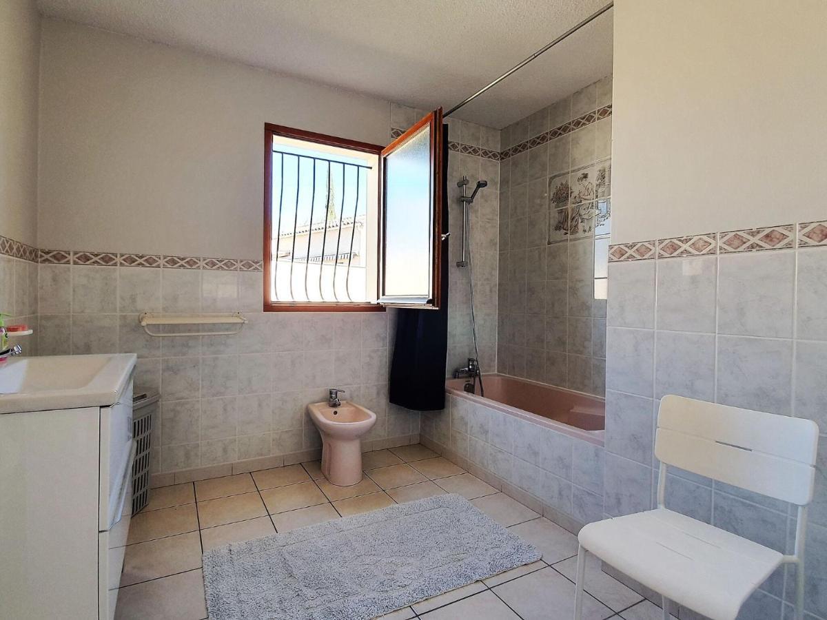 Pretty Villa With Above Ground Pool Saint-Genies-de-Fontedit エクステリア 写真